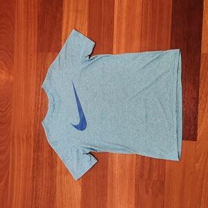 Nike Dri-fit Teal Blue Athletic Tee for Boy Size S
